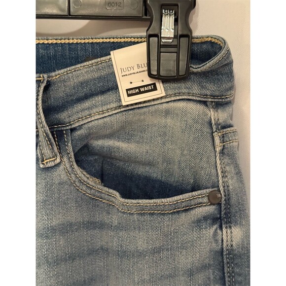Judy Blue Jeans Womens Size 7/28 Light Wash High Waist Skinny Stretch - Picture 4 of 15